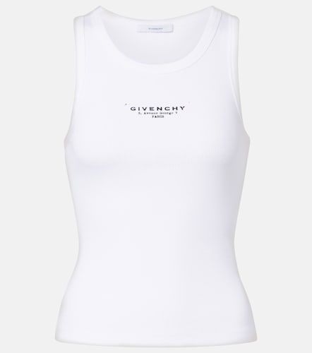 Tank top Stamp de algodón con logo - Givenchy - Modalova