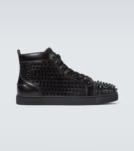 High-Top Sneakers Louis Spikes aus Leder - Christian Louboutin - Modalova