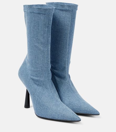 Barthelise denim ankle boots - Gia Borghini - Modalova