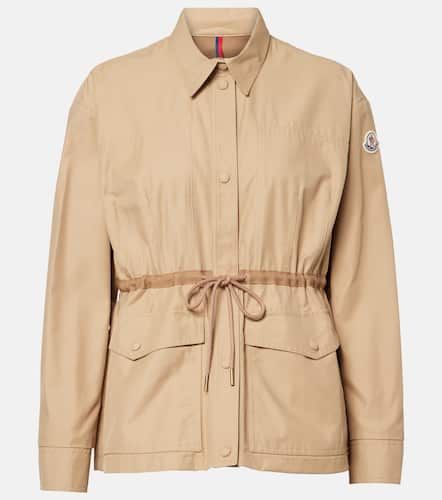 Giacca Saulon in twill di misto cotone - Moncler - Modalova