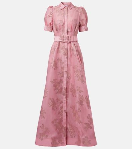 Robe longue Benette en brocart - Rebecca Vallance - Modalova