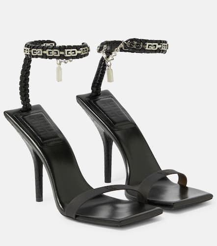 Embellished leather sandals - Givenchy - Modalova