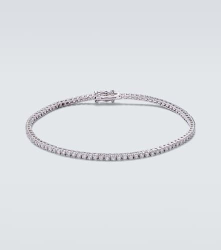 Bracciale in oro bianco 14kt con diamanti - Mateo - Modalova