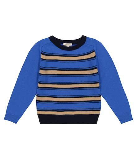 Poa striped cashmere sweater - Caramel - Modalova