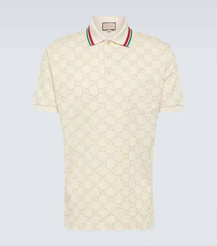 Gucci Polo GG brodé en coton - Gucci - Modalova