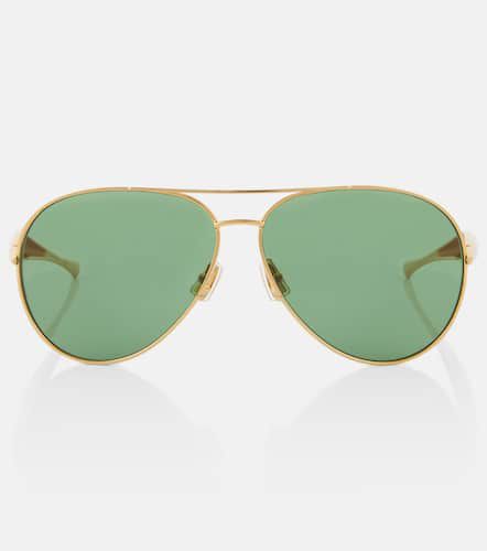 Sardine aviator sunglasses - Bottega Veneta - Modalova