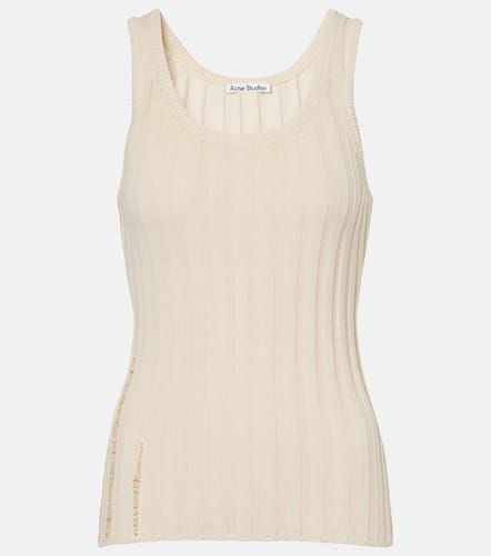 Acne Studios Top en coton mélangé - Acne Studios - Modalova