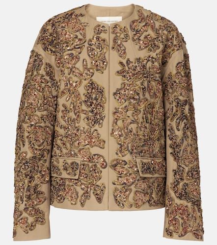 Veste en coton à sequins - Dries Van Noten - Modalova