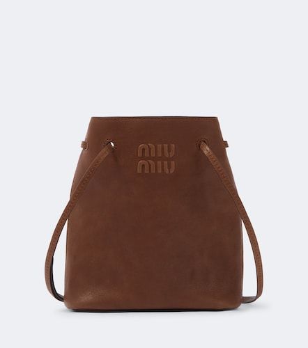Miu Miu Secchiello Mini in pelle - Miu Miu - Modalova