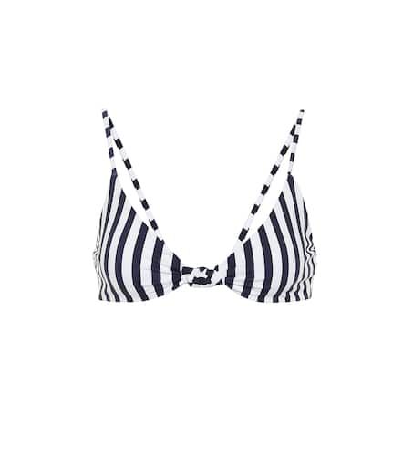Marta striped bikini top - Caroline Constas - Modalova