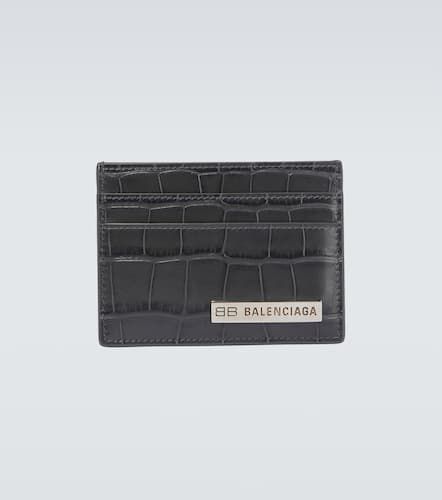 Balenciaga Plate leather cardholder - Balenciaga - Modalova