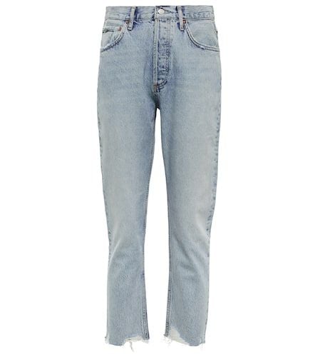 High-Rise Cropped Straight Jeans Riley - Agolde - Modalova