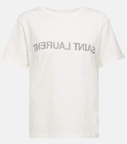 Saint Laurent T-Shirt aus Baumwolle - Saint Laurent - Modalova