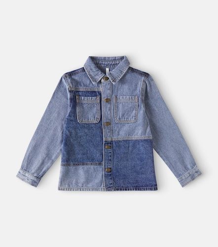 Patchwork denim overshirt - Rylee + Cru - Modalova