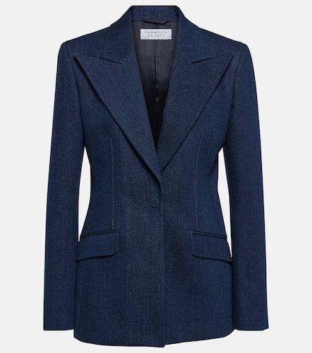 Blazer Leiva aus Denim - Gabriela Hearst - Modalova