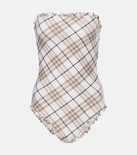 Burberry Burberry Check swimsuit - Burberry - Modalova