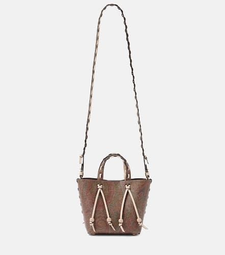 Essential Small coated canvas shoulder bag - Etro - Modalova