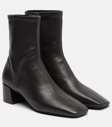 Stretch leather ankle boots - Tory Burch - Modalova