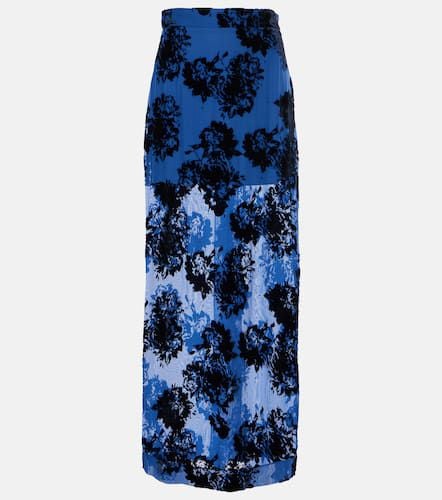 Devoré velvet maxi skirt - Nina Ricci - Modalova