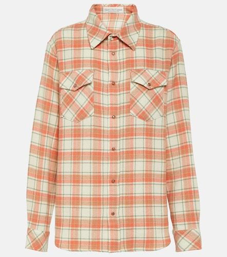 Tartan cashmere shirt - God's True Cashmere - Modalova