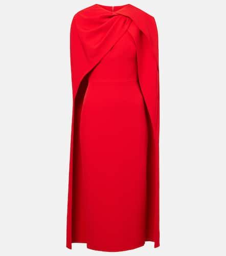 Safiyaa Vestido midi con capa - Safiyaa - Modalova