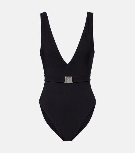 Tory Burch Double T belted swimsuit - Tory Burch - Modalova
