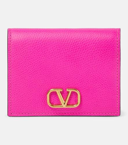 VLogo leather wallet - Valentino Garavani - Modalova