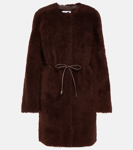 Yves Salomon Belted shearling coat - Yves Salomon - Modalova