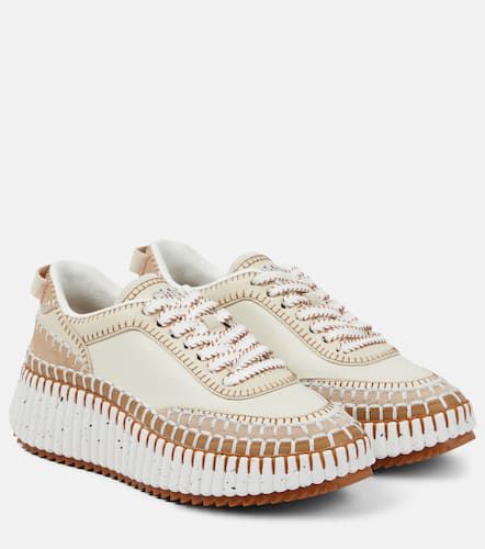 ChloÃ© Nama leather sneakers - Chloe - Modalova