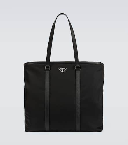 Prada Tote aus Re-Nylon mit Leder - Prada - Modalova