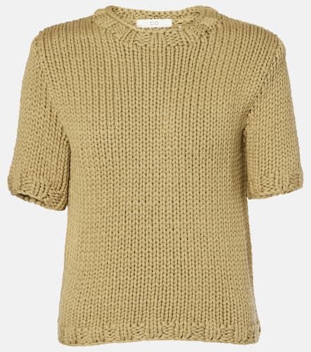 CO Ribbed-knit cotton-blend top - CO - Modalova