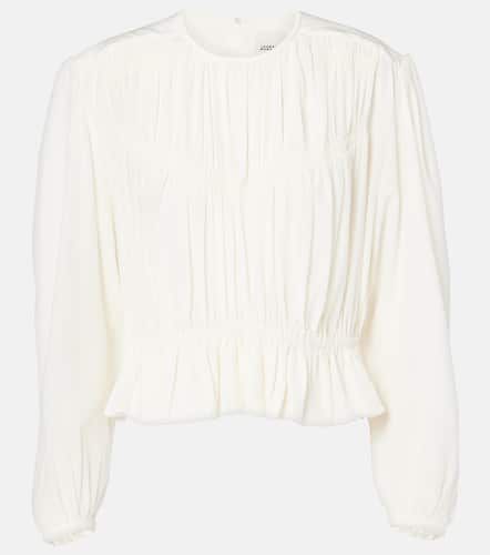 Gelina crêpe de chine blouse - Isabel Marant - Modalova