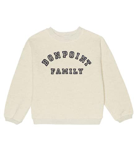 Logo cotton-blend sweatshirt - Bonpoint - Modalova