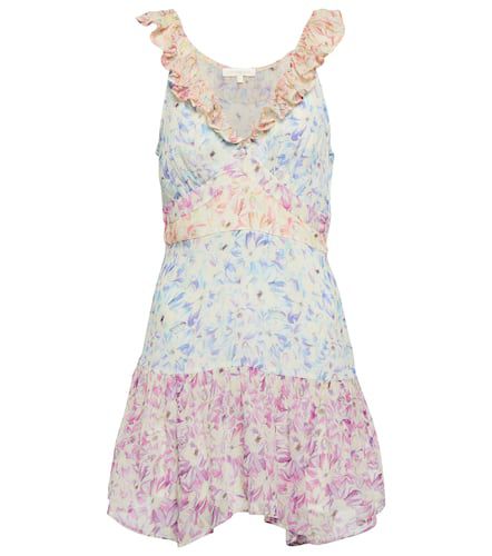 Seneca floral silk minidress - LoveShackFancy - Modalova