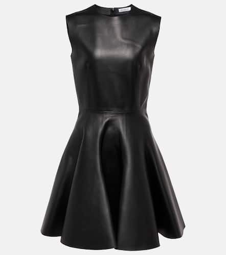 AlaÃ¯a Leather minidress - Alaia - Modalova