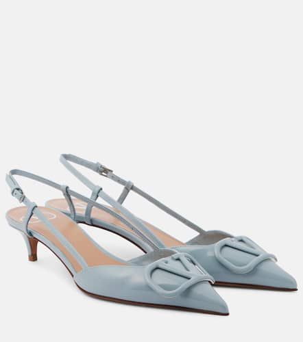 Slingback-Pumps VLogo Signature aus Lackleder - Valentino Garavani - Modalova