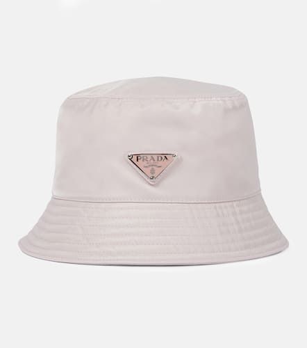 Sombrero de pescador de nylon con logo - Prada - Modalova