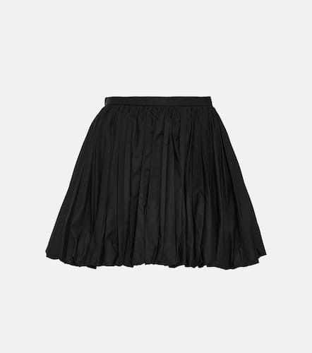 Jil Sander Pleated cotton miniskirt - Jil Sander - Modalova
