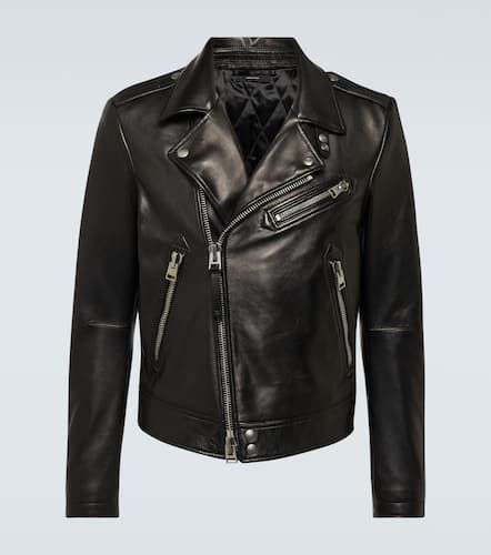 Tom Ford Leather biker jacket - Tom Ford - Modalova
