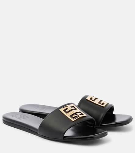 Givenchy 4G leather slides - Givenchy - Modalova