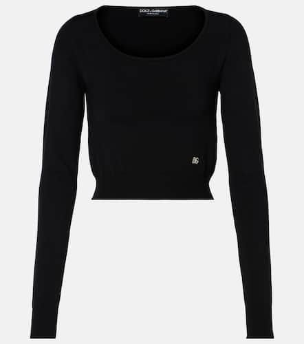 Pullover DG aus Jersey - Dolce&Gabbana - Modalova