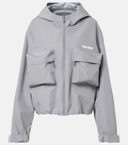 Miu Miu Technical canvas jacket - Miu Miu - Modalova