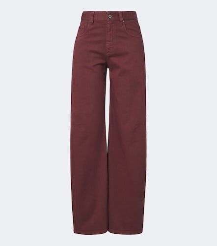 Monili barrel-leg jeans - Brunello Cucinelli - Modalova