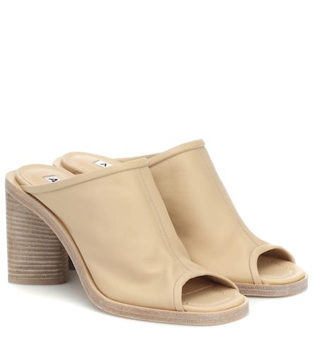 Acne Studios Mules de piel - Acne Studios - Modalova