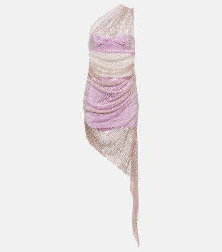 Embellished mesh midi dress - Giuseppe di Morabito - Modalova