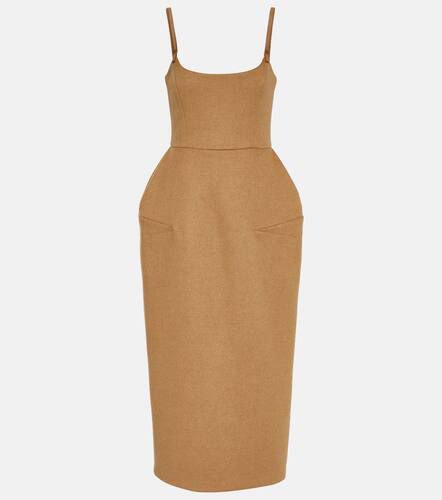 Max Mara Bea camel hair midi dress - Max Mara - Modalova