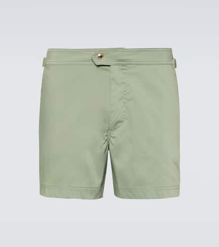 Badeshorts Compact aus Popeline - Tom Ford - Modalova