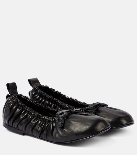 Bailarinas de piel con lazo - Acne Studios - Modalova