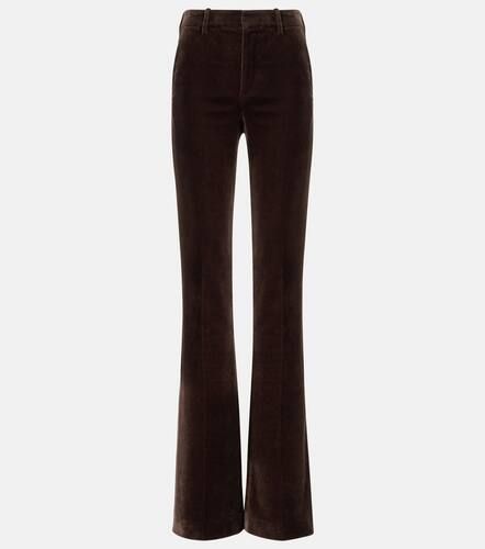 Gaby cotton velvet straight pants - Loro Piana - Modalova