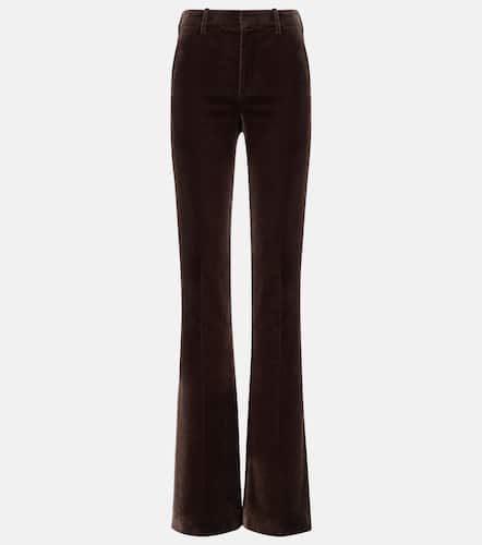 Gaby cotton velvet straight pants - Loro Piana - Modalova